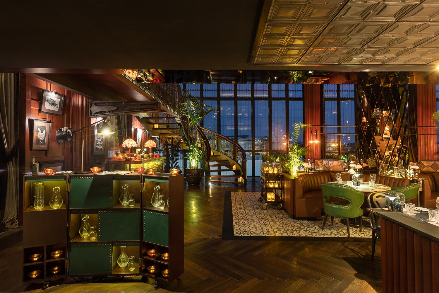 ดับเบิล ซิกซ์ ลักซัวรี โฮเต็ล ซมีญะก์ Hotel เซมินยัค ภายนอก รูปภาพ The interior of the restaurant