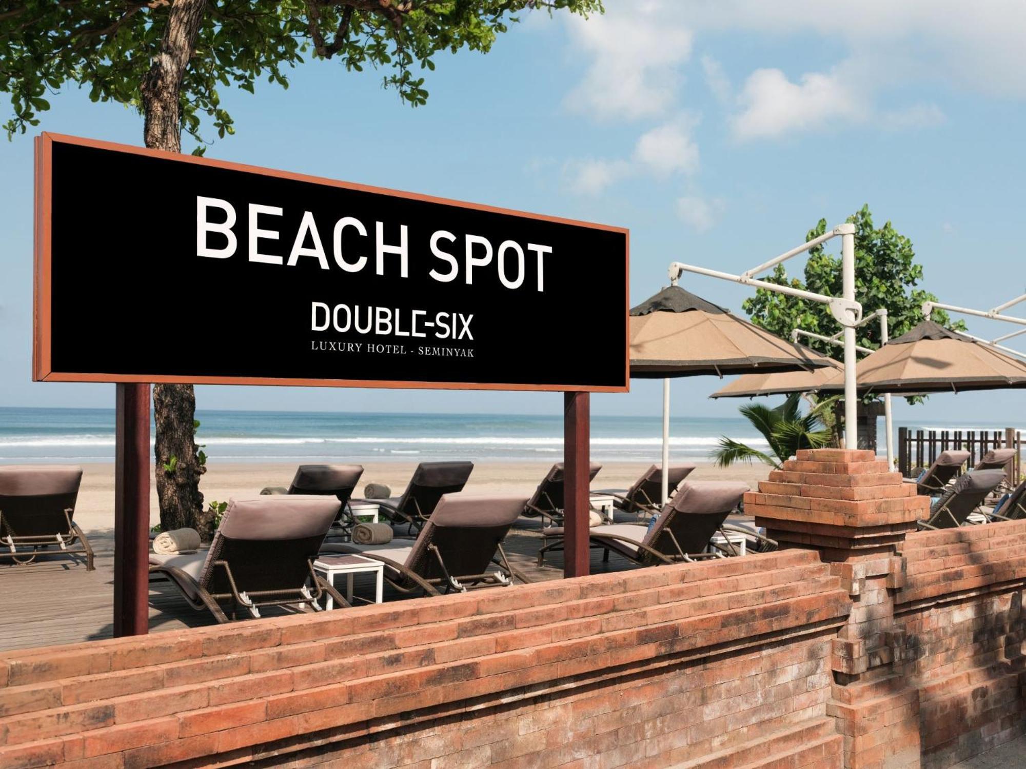 ดับเบิล ซิกซ์ ลักซัวรี โฮเต็ล ซมีญะก์ Hotel เซมินยัค ภายนอก รูปภาพ Beach Spot Double-Six