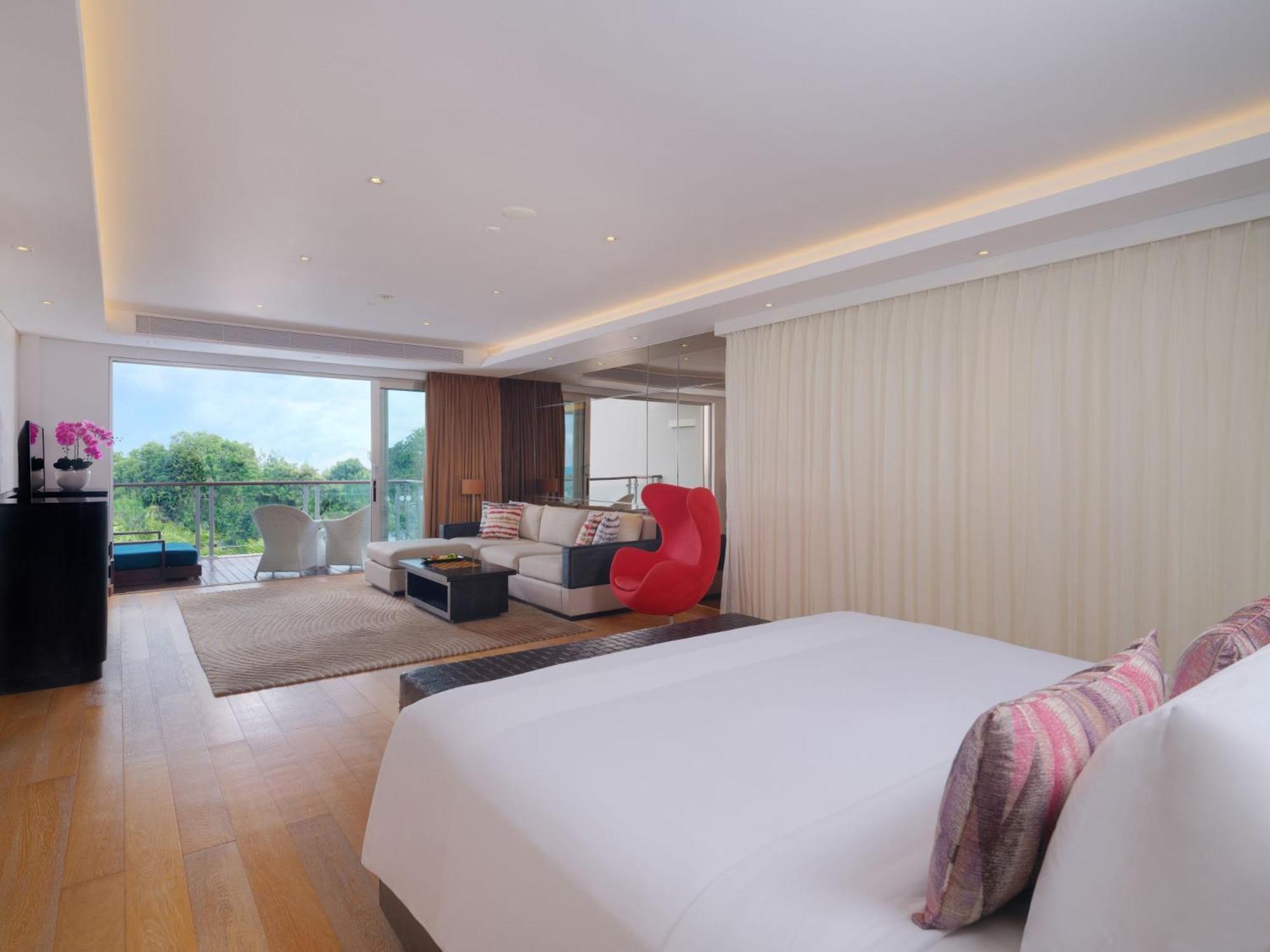 ดับเบิล ซิกซ์ ลักซัวรี โฮเต็ล ซมีญะก์ Hotel เซมินยัค ภายนอก รูปภาพ A bedroom at The Park, Hyderabad